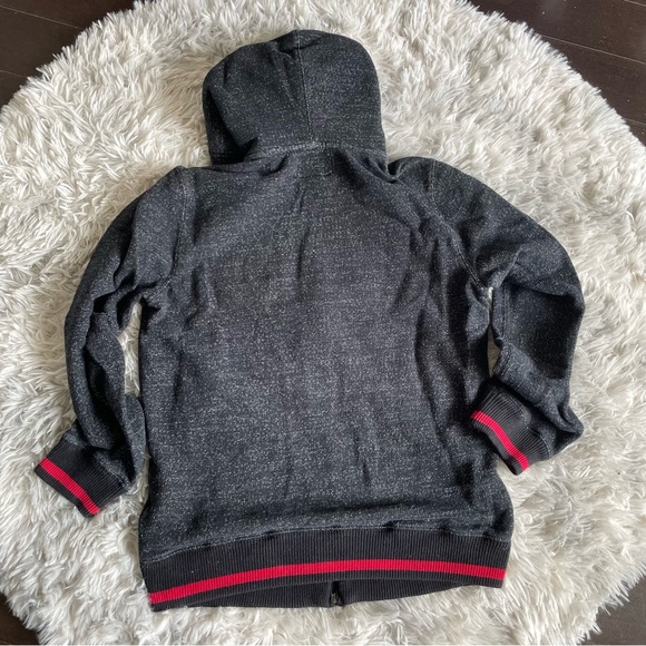 Roots Athletics, Kids RBA size XXL cabin, salt and pepper zip through hoodie - Picture 3 of 4